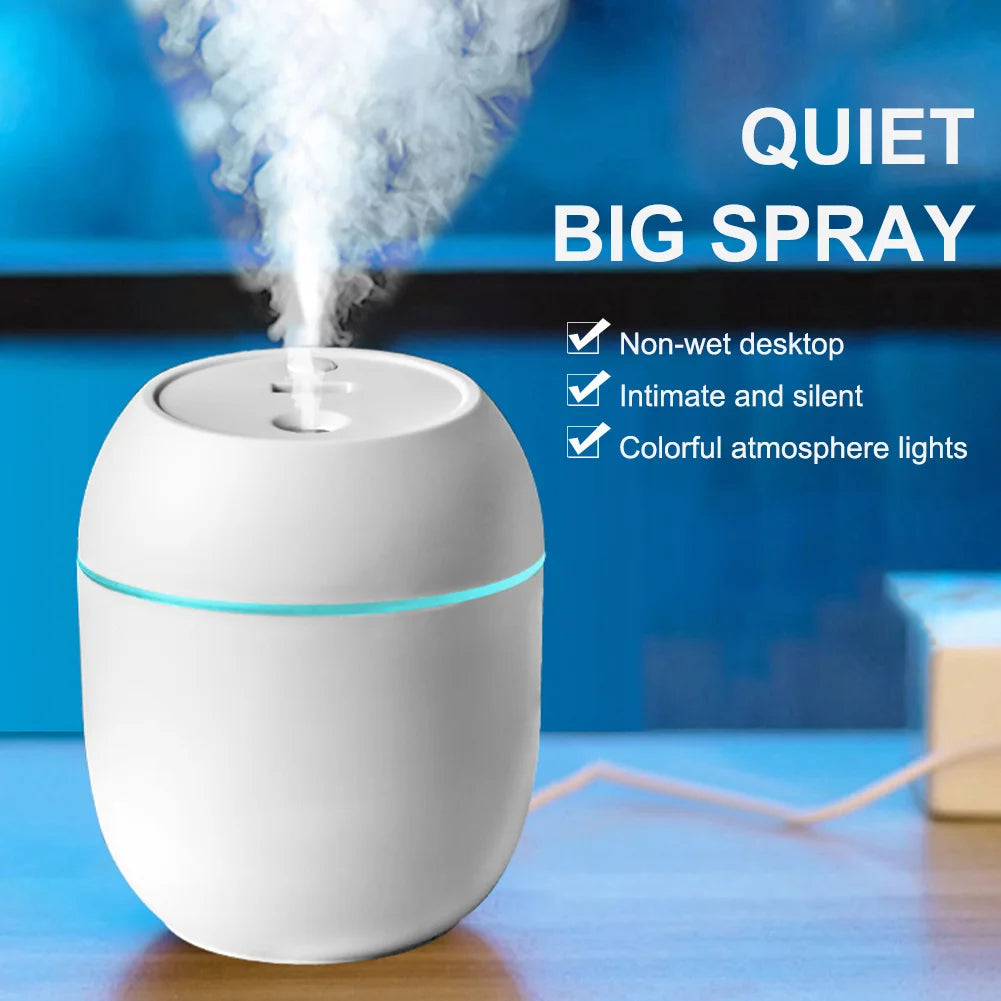 Mini USB Air Humidifier & Essential Oil Diffuser